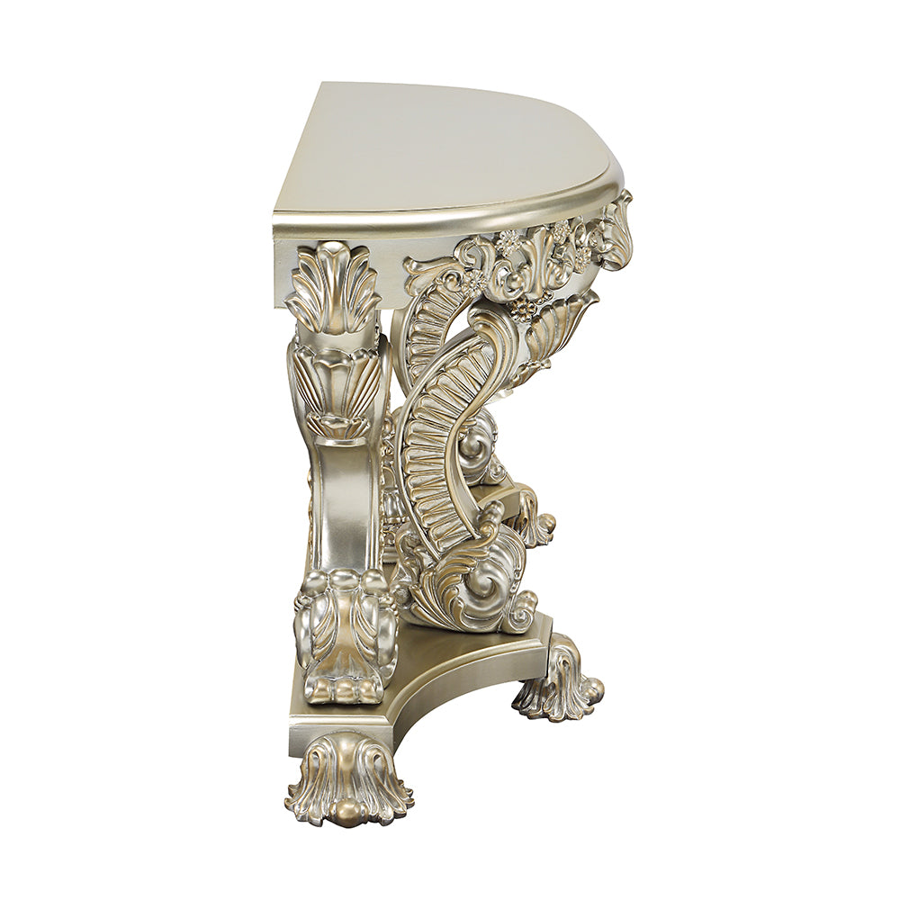 Sorina 67"L Sofa Table with Carvings