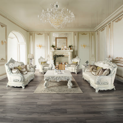 Mesa de centro cuadrada Adara