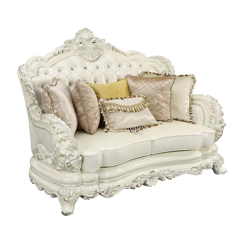 Loveseat Adara de 70" de largo con 5 almohadas