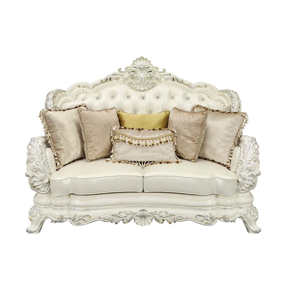 Adara 70"L Loveseat with 5 Pillows