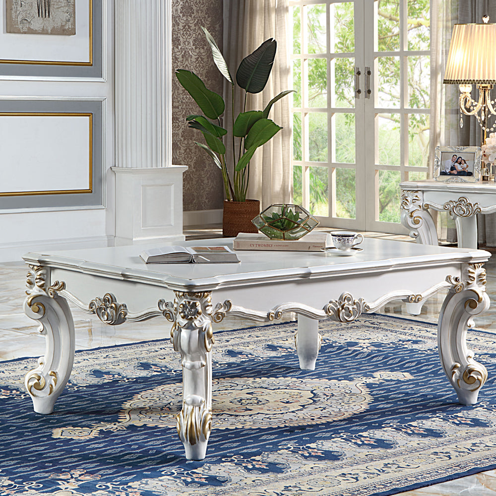 Vendome II Coffee Table - Antique Pearl