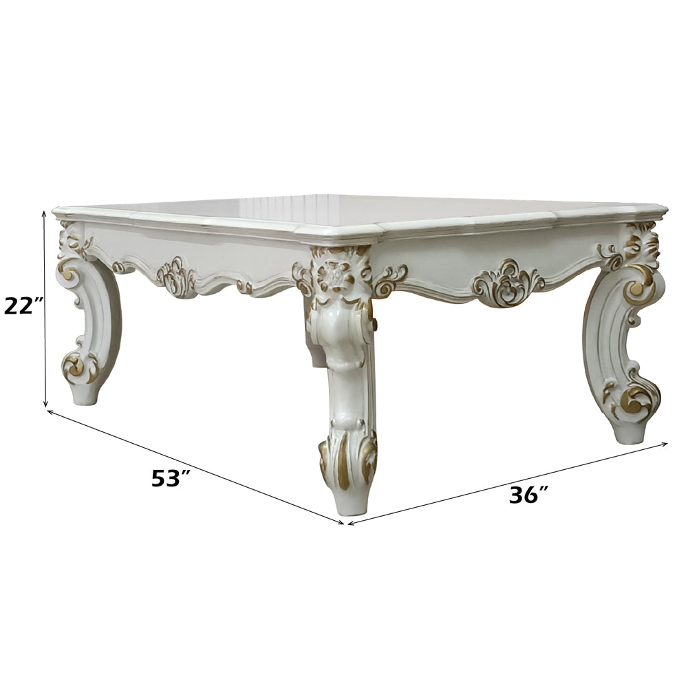Vendome II Coffee Table - Antique Pearl