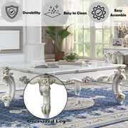 Vendome II Coffee Table - Antique Pearl