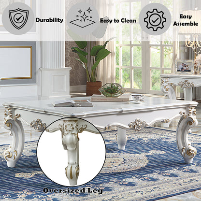 Vendome II Coffee Table - Antique Pearl