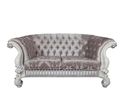 Loveseat Versailles de 76" de largo con 5 almohadas