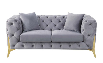 Loveseat Jelanea de 66" de largo con 2 almohadas