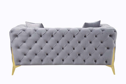 Loveseat Jelanea de 66" de largo con 2 almohadas