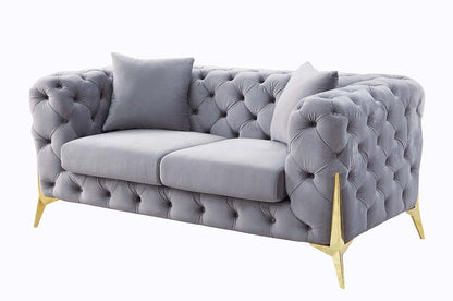 Loveseat Jelanea de 66" de largo con 2 almohadas