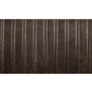 Loveseat Brancaster de 50" de largo en cuero de grano superior
