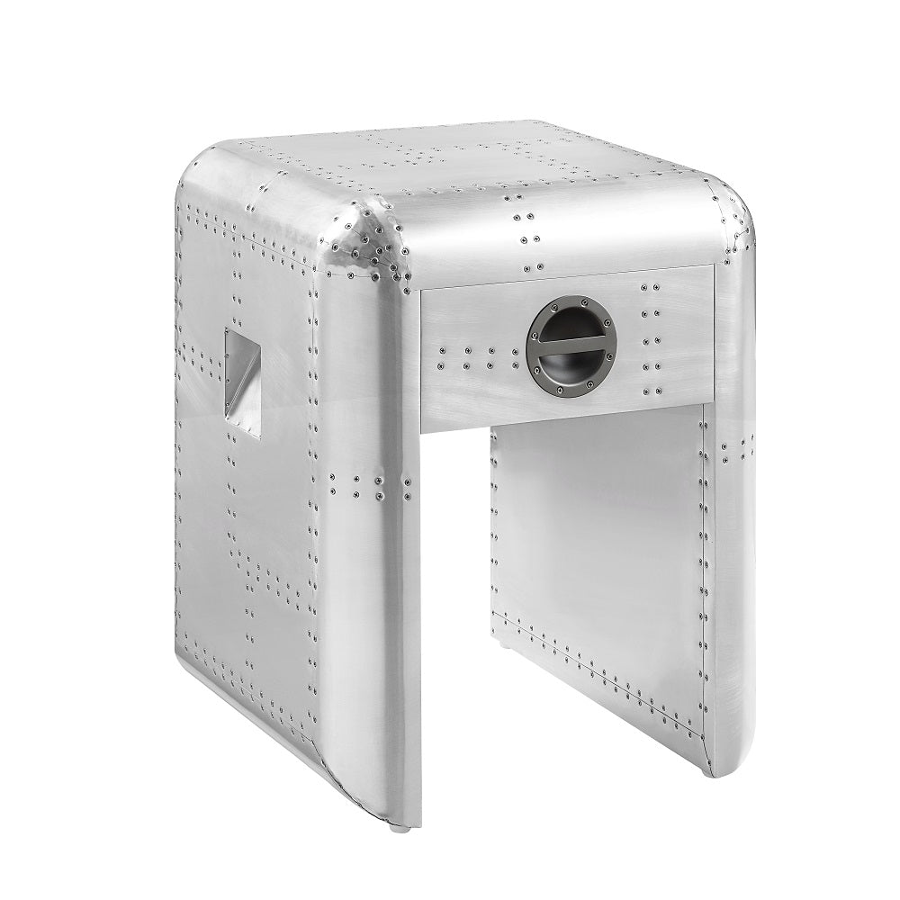 Mesa auxiliar cuadrada Brancaster con 1 cajón