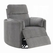 Sillón reclinable con apoyabrazos curvos y giratorio de Sagen