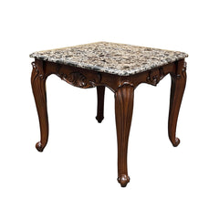 Mesa auxiliar rectangular Nayla de 66 cm de largo x 61 cm de alto