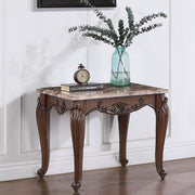 Mesa auxiliar rectangular Nayla de 66 cm de largo x 61 cm de alto