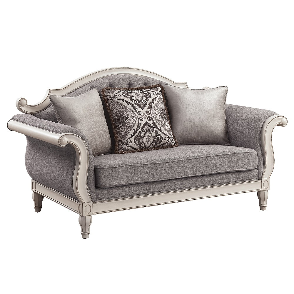 Loveseat Florian de 180 cm de largo con 3 almohadas