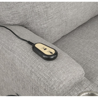 Sillón reclinable Evander de 32" de ancho con portavasos y elevación eléctrica