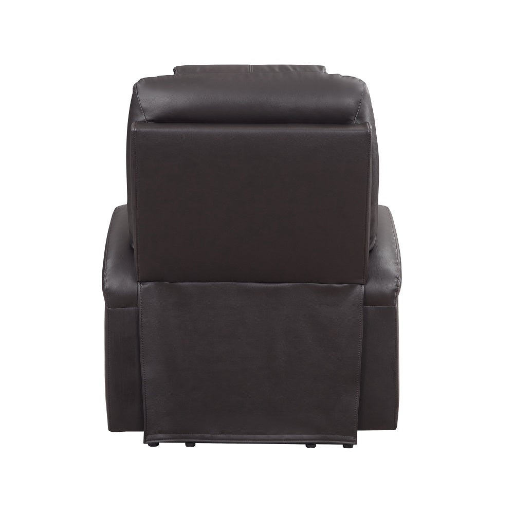 Sillón reclinable Evander de 32" de ancho con portavasos y elevación eléctrica