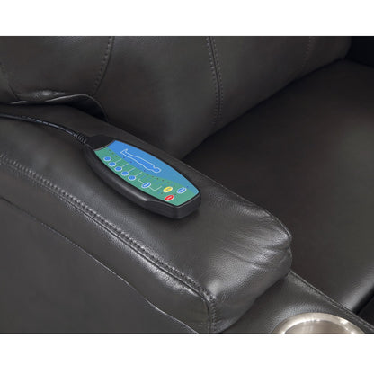 Sillón reclinable Evander de 32" de ancho con portavasos y elevación eléctrica