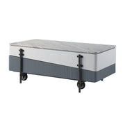 Mesa de centro rectangular Wilkins con tapa elevable