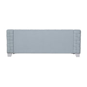 Saree 85"L Tuxedo Arms Sofa