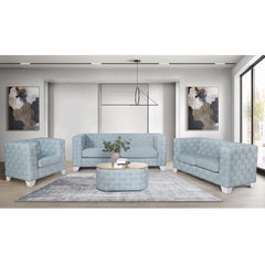 Saree 85"L Tuxedo Arms Sofa