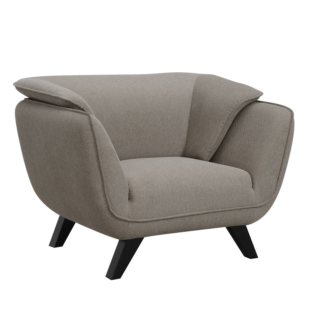 Silla de lino Nayeli de 47" de ancho