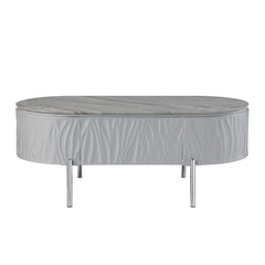 Mesa de centro ovalada Yukino