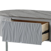 Mesa de centro ovalada Yukino