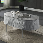 Mesa de centro ovalada Yukino