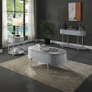 Mesa de centro ovalada Yukino
