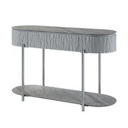 Mesa de sofá ovalada Yukino