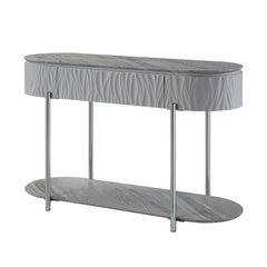 Mesa de sofá ovalada Yukino