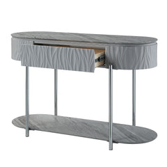 Mesa de sofá ovalada Yukino