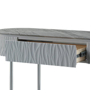 Mesa de sofá ovalada Yukino