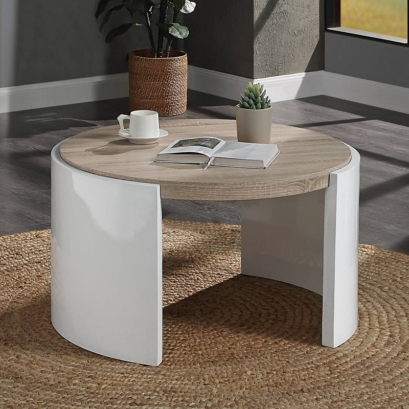 Mesa de centro ovalada Zoma
