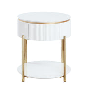 Daveigh Oval 22"L End Table