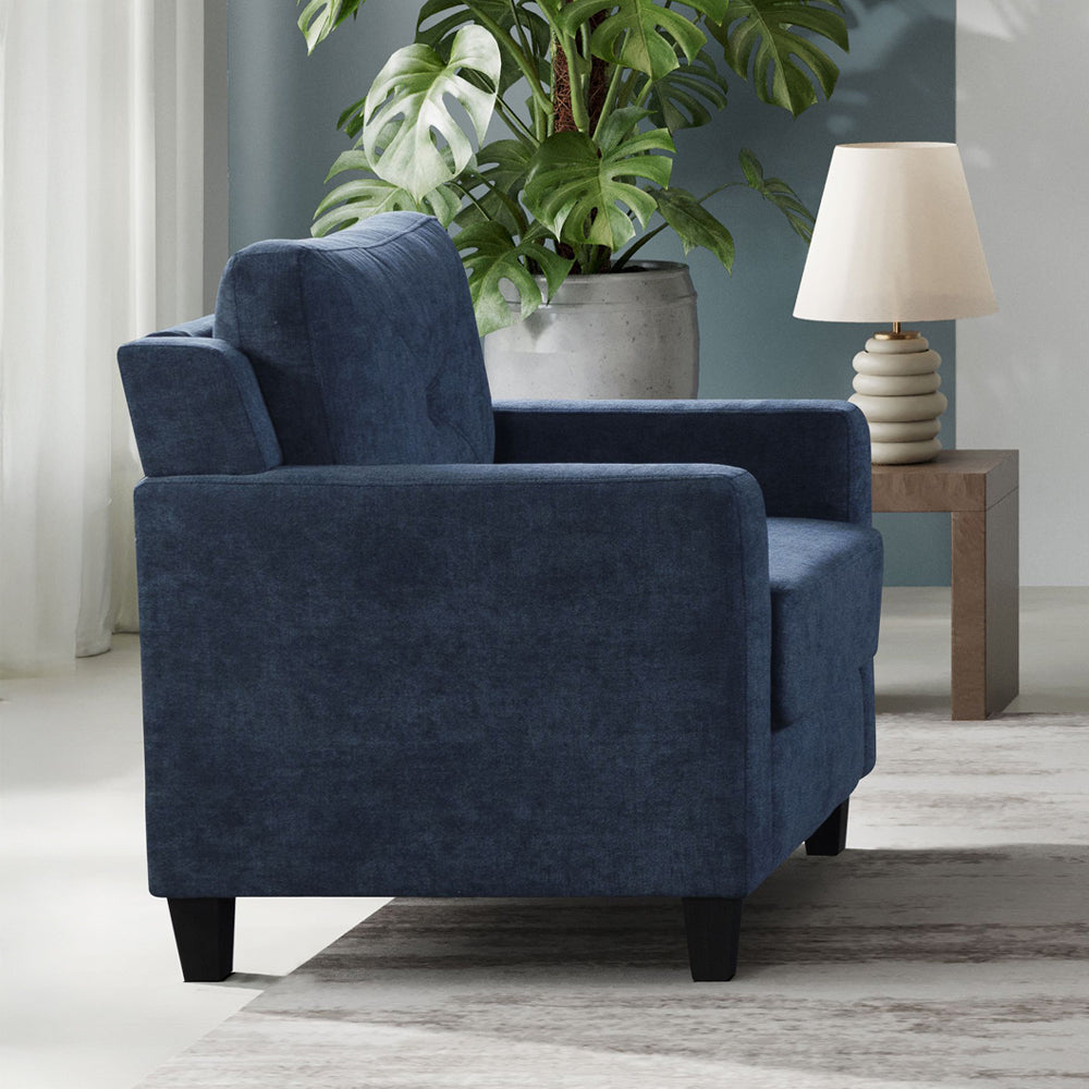 Horatio Chair - Navy Chenille