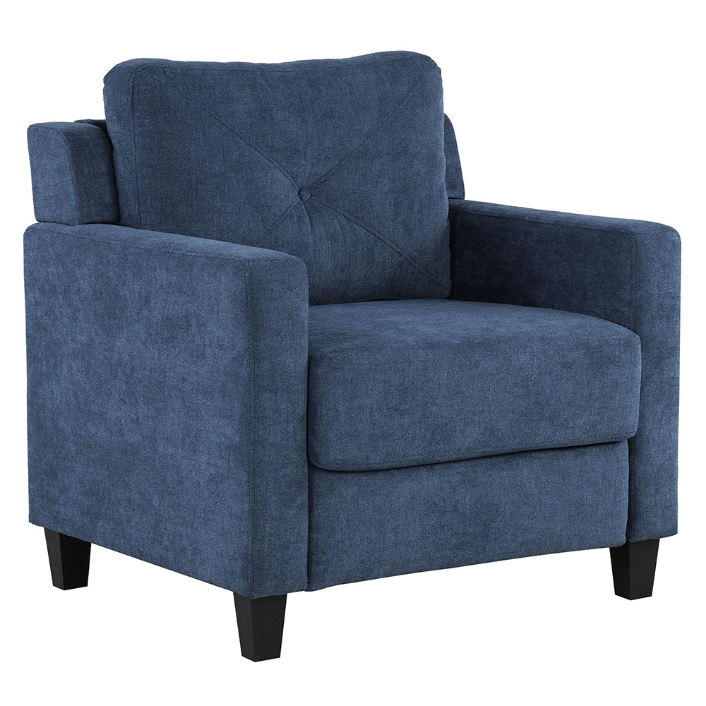Horatio Chair - Navy Chenille