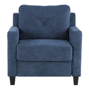 Horatio Chair - Navy Chenille