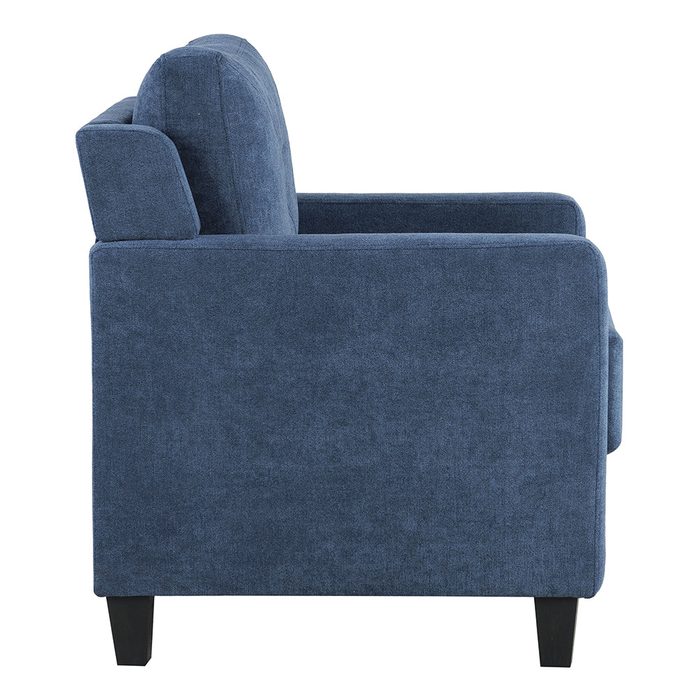 Horatio Chair - Navy Chenille