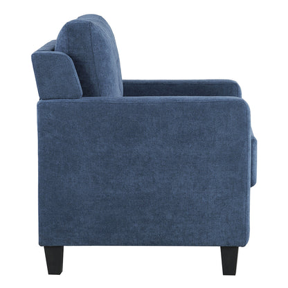 Horatio Chair - Navy Chenille