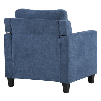 Horatio Chair - Navy Chenille