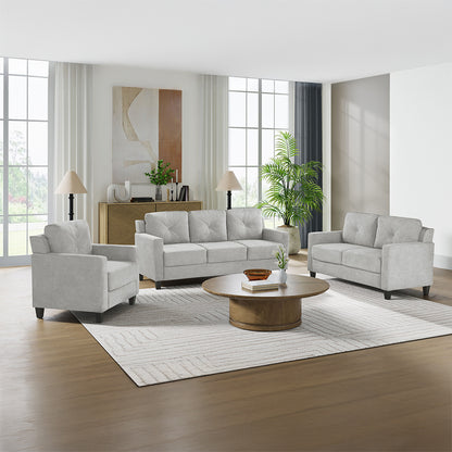 Horatio Loveseat - Taupe Chenille