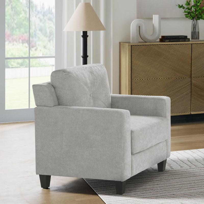 Horatio Chair - Taupe Chenille
