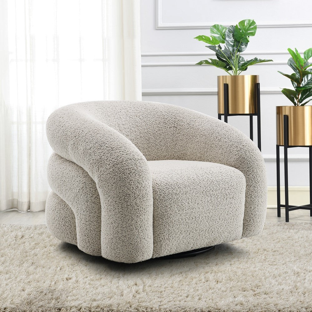 Silla giratoria Irma de 37" de ancho
