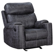 Sillón reclinable tapizado con movimiento Hirah