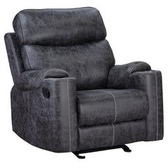 Sillón reclinable tapizado con movimiento Hirah
