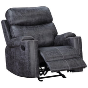 Sillón reclinable tapizado con movimiento Hirah