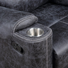 Sillón reclinable tapizado con movimiento Hirah