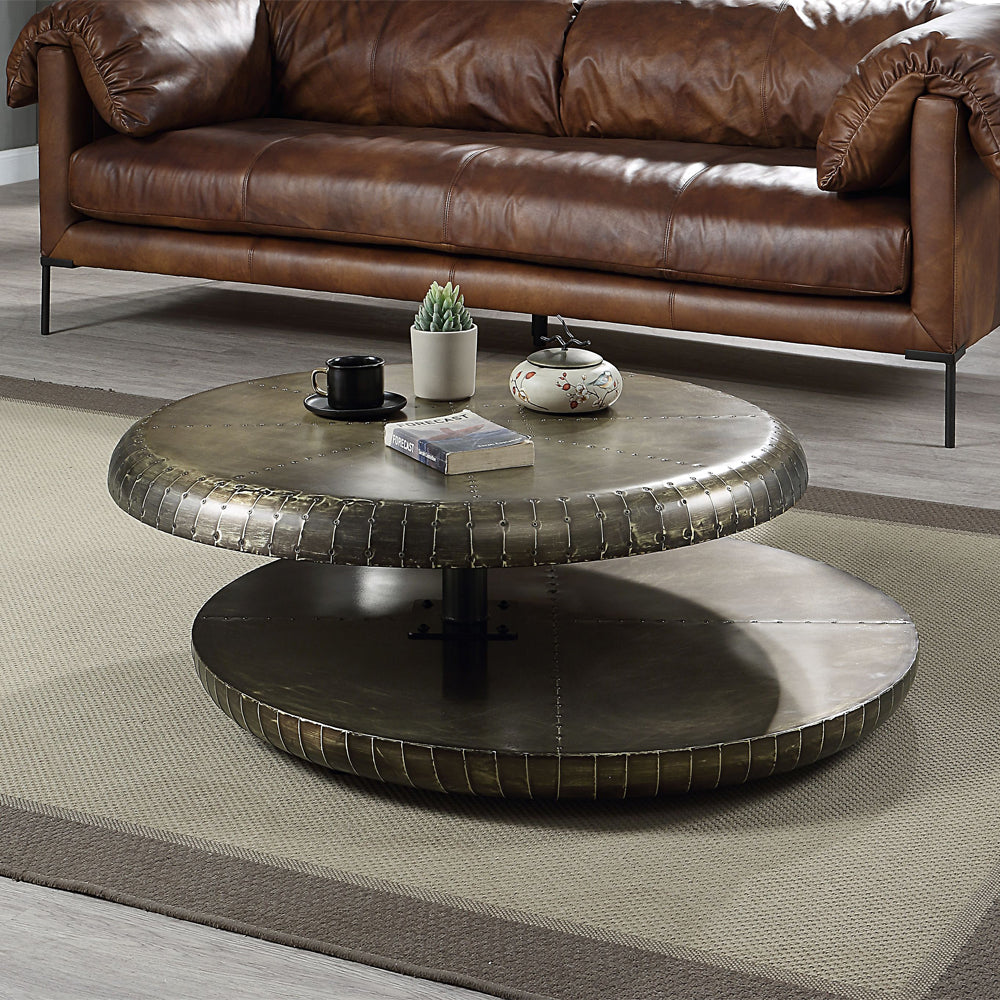 Mesa de centro Brancaster Boucle de 99 cm de ancho