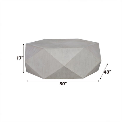 Hanniel Coffee Table - Antique White